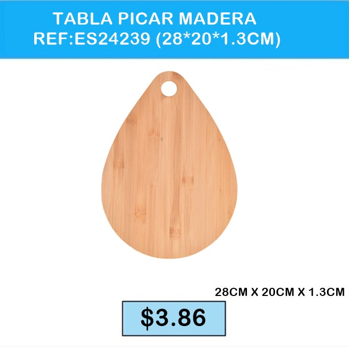 TABLA PICAR MADERA ES24239