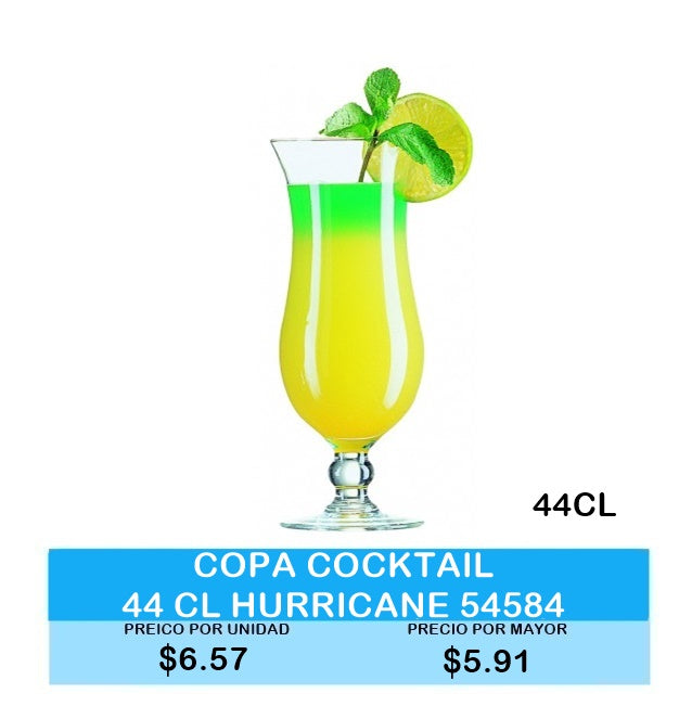 COPA COCKTAIL 44 CL HURRICANE 54584