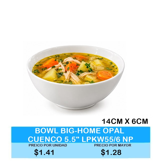 BOWL BIG-HOME OPAL CUENCO 5.5" LPKW55/6 NP