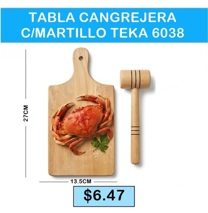 TABLA CANGREJERA C/MARTILLO TEKA 6038