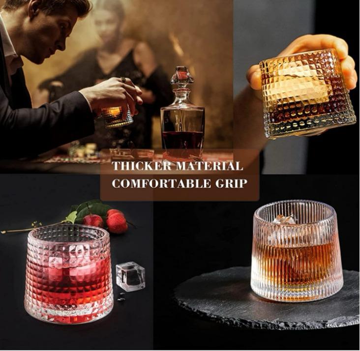 VASO WHISKY GIRATORIO P113306 6ONZ X6