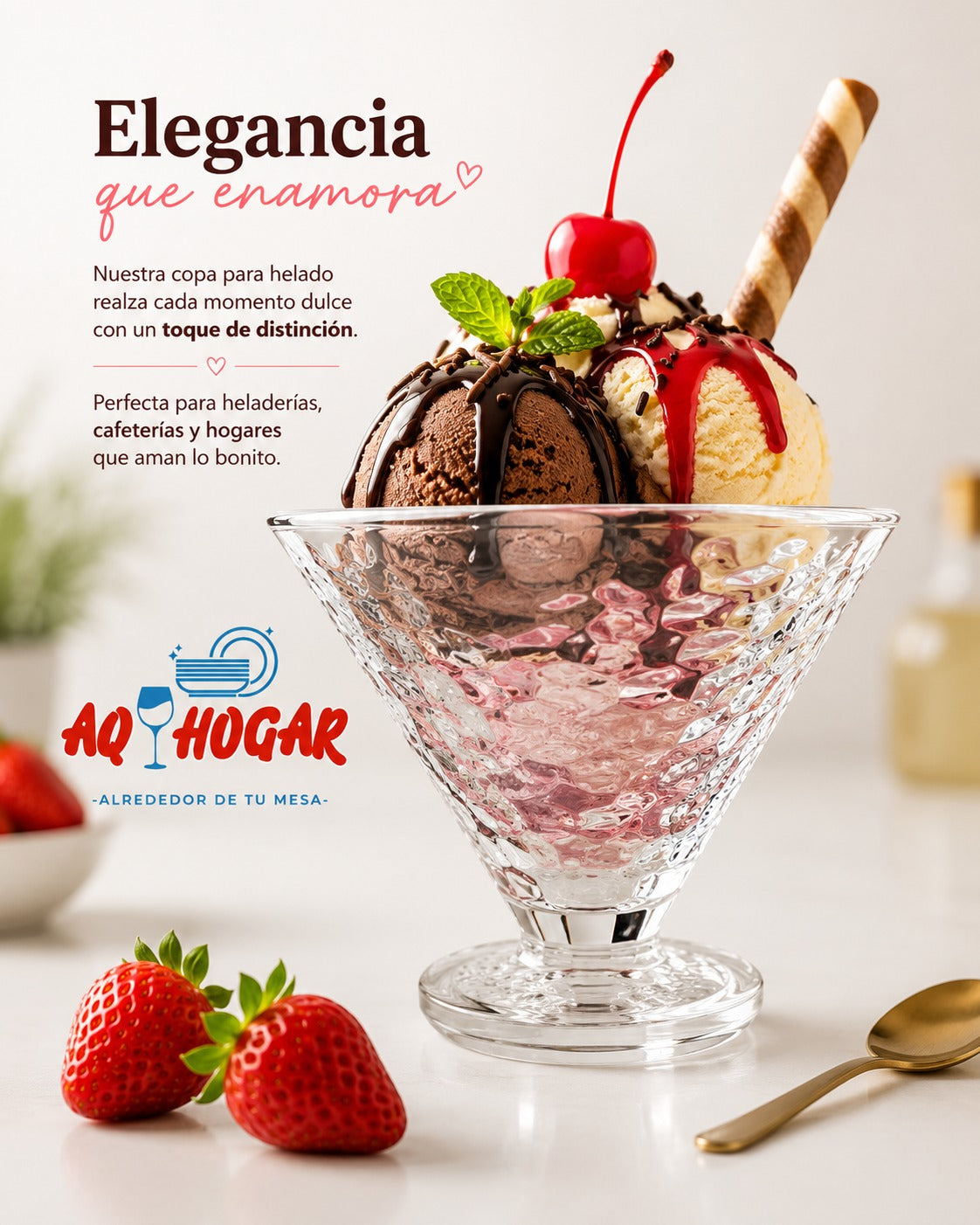COPA 2616-DSK034A HELADO X6 PCS LABRADO