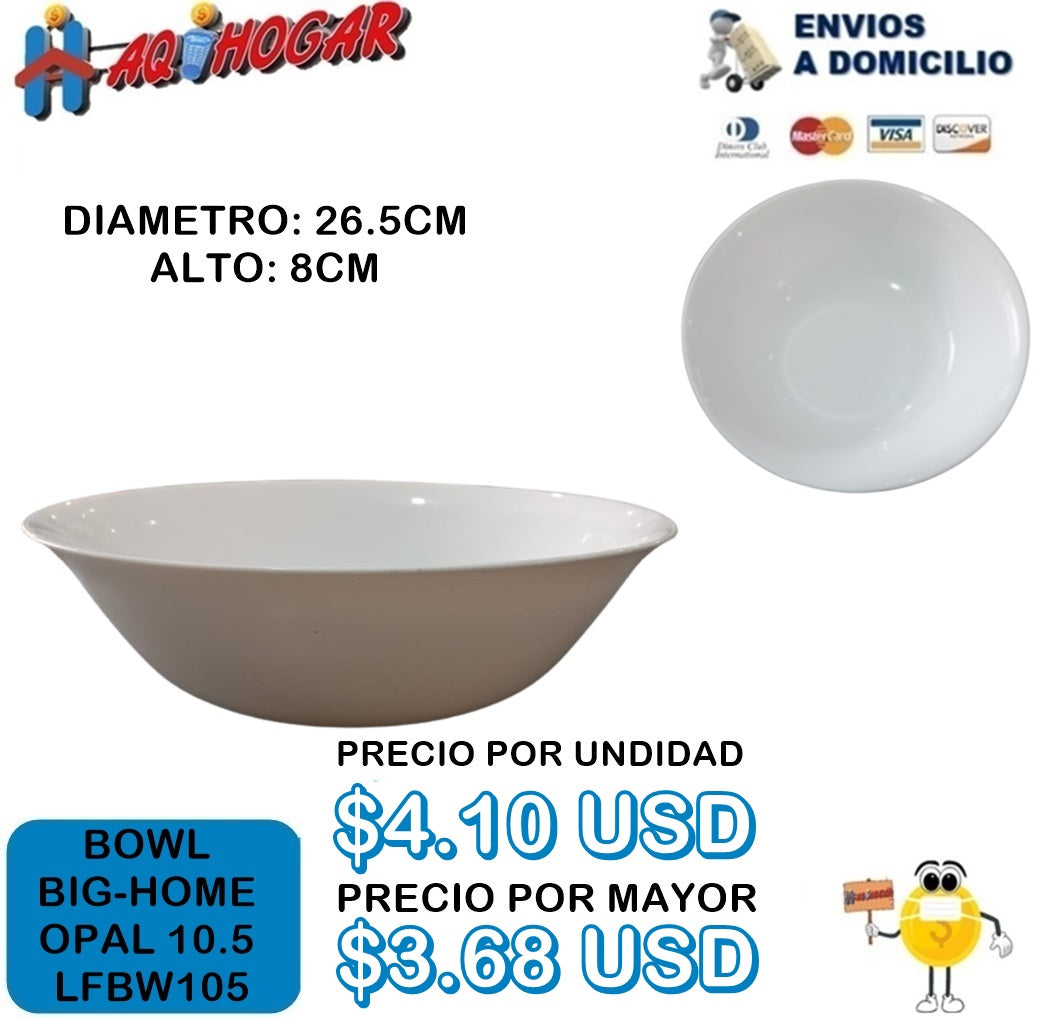 Bowl Big-Home Opal 10.5 LFBW105