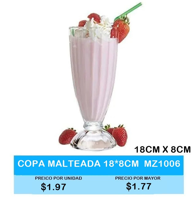 COPA MALTEADA 18*8CM