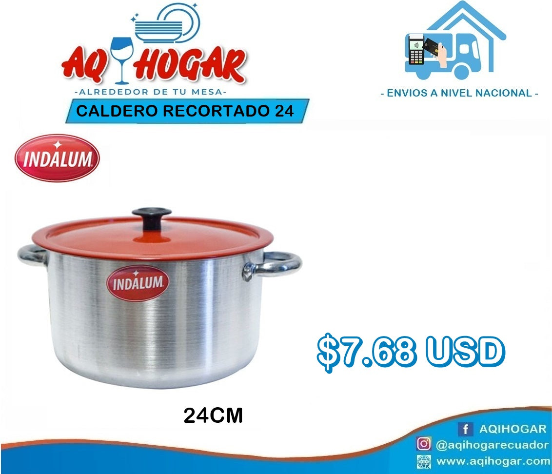 Caldero Recortado 24 INDALUM