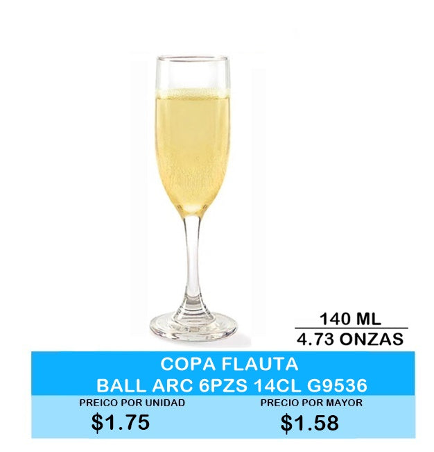 COPA FLAUTA BALL ARC G9536