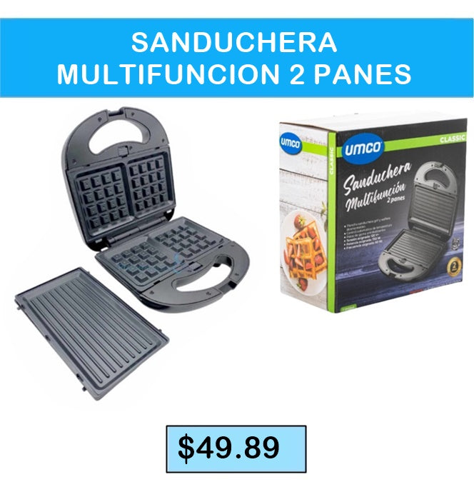 SANDUCHERA MULTIFUNCION 2 PANES