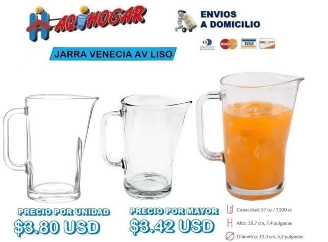 Jarra Venecia AV LISO
