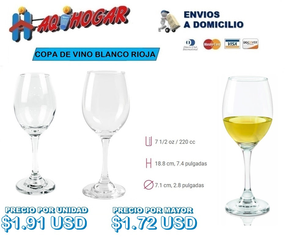 Copa Vino Blanco Rioja