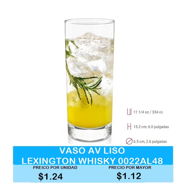 Vaso Lexington Bebidas