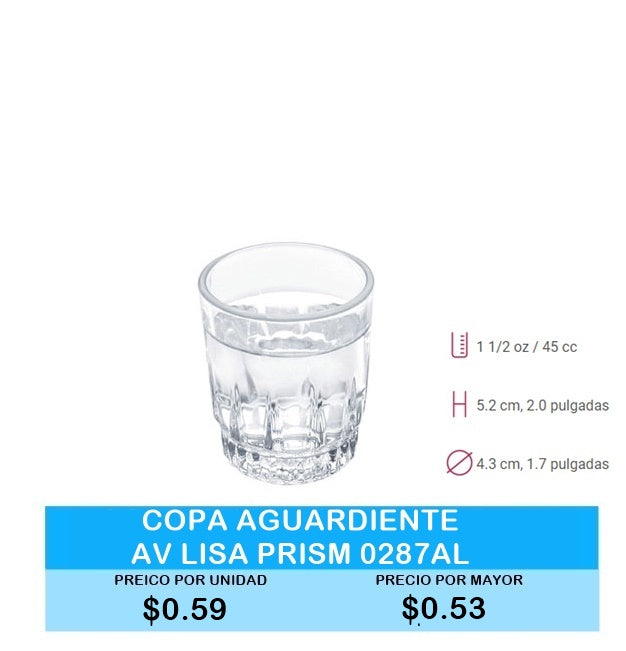 Copa Aguardiente Av Lisa Prisma 0287AL