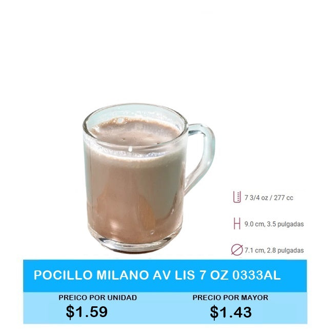 Pocillo Milano 7 onz