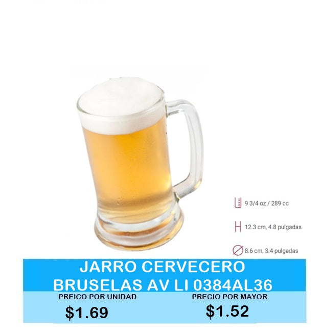 Jarro Cervecero Bruselas AV LIS