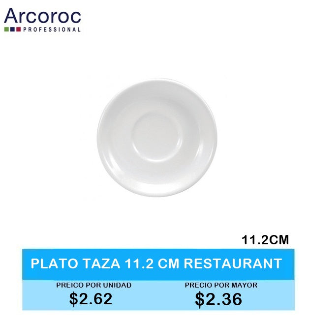 PLATO TAZA 11.2CM RESTAURANT