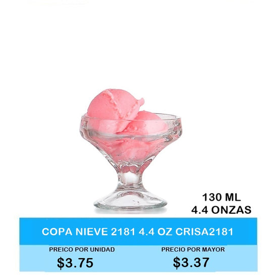 COPA NIEVE 2181 4.4 OZ CRISA 2181