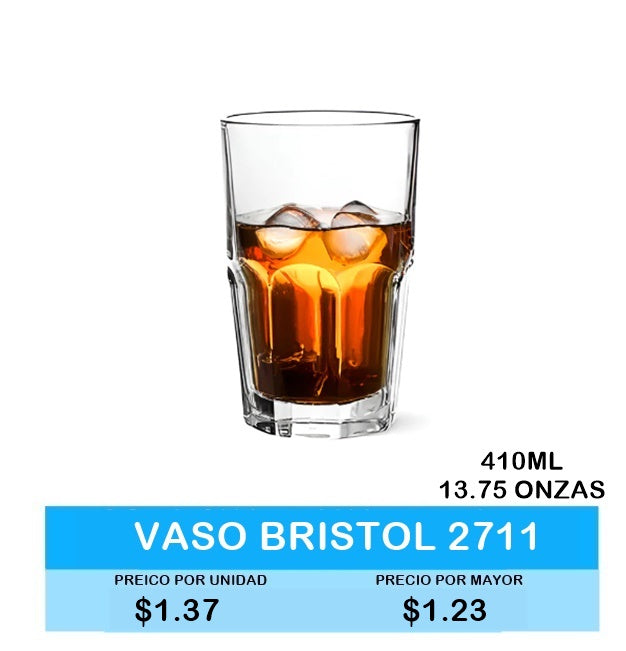 VASO BRISTOL 2711 410ML