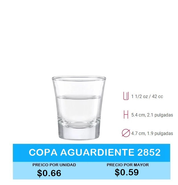 Copa aguardiente