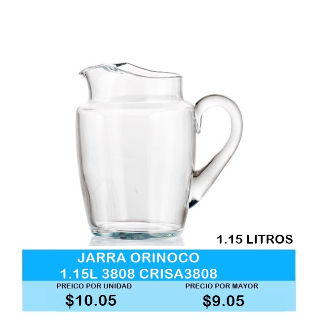 Jarra Orinoco 1.15 L 3808 CRISA3808