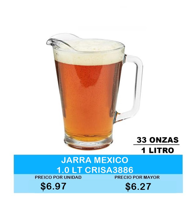 Jarra Mexico 1.0 LT CRISA3886