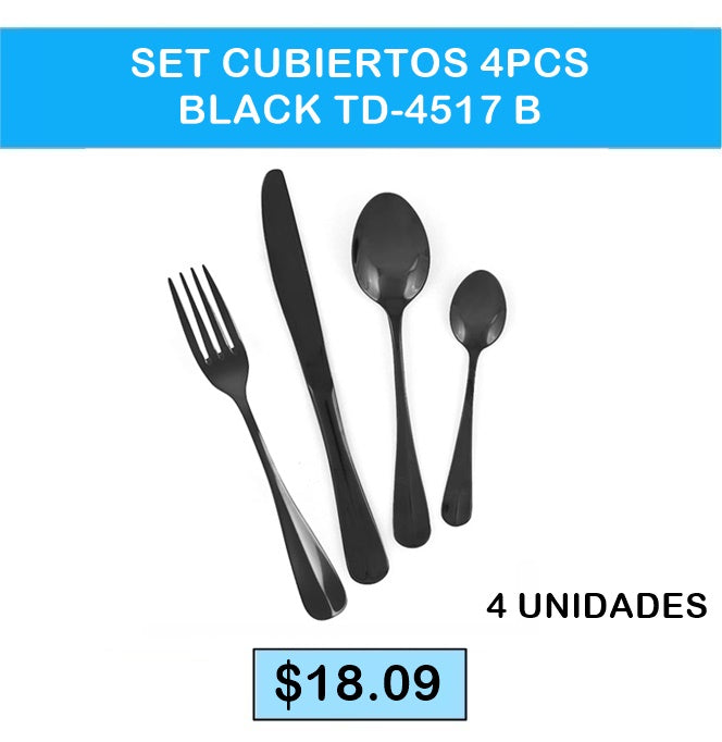 Set Cubiertos 4PCS