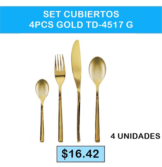 Set Cubiertos 4PCS