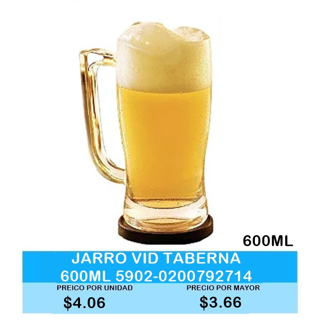 JARRO VID TABERNA 600ML