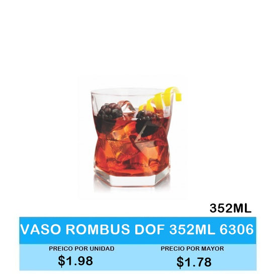 VASO ROMBUS DOF 352ML 6306