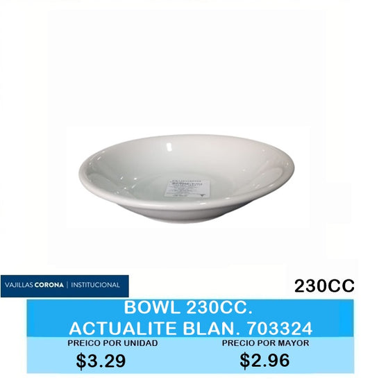 Bowl 230 CC