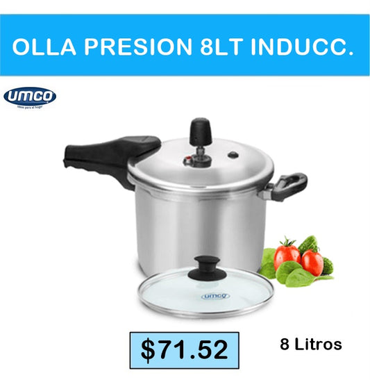 Olla de presión Umco 8litros