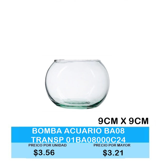 Bomba Acuario BA08 Transparente