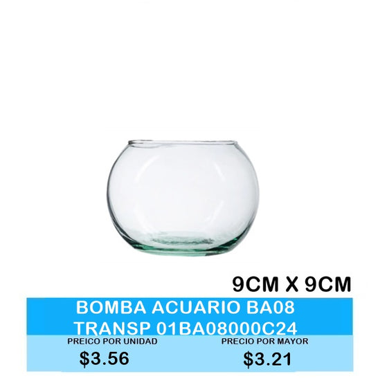 Bomba Acuario BA08 Transparente