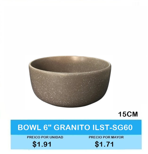 BOWL 15 CM GRANITO ILST SG60