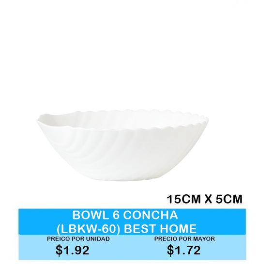 BOWL CONCHA LBKW 60 BEST HOME 15 CM