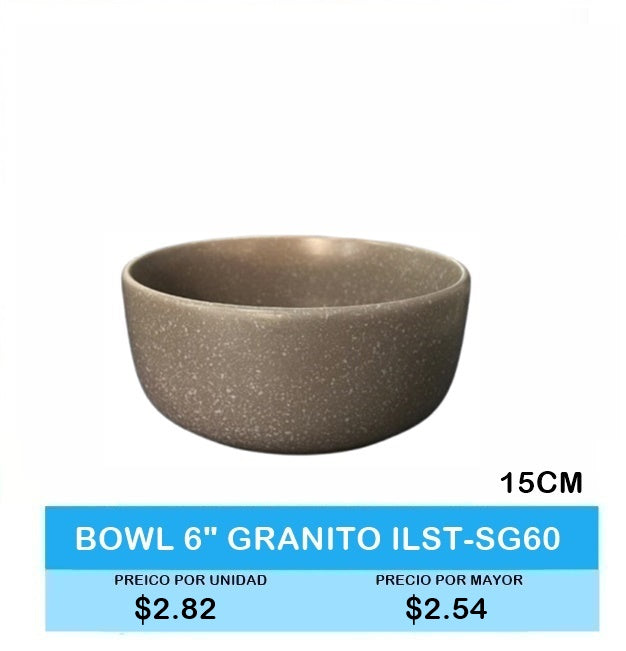 BOWL 15 CM GRANITO ILST SG60