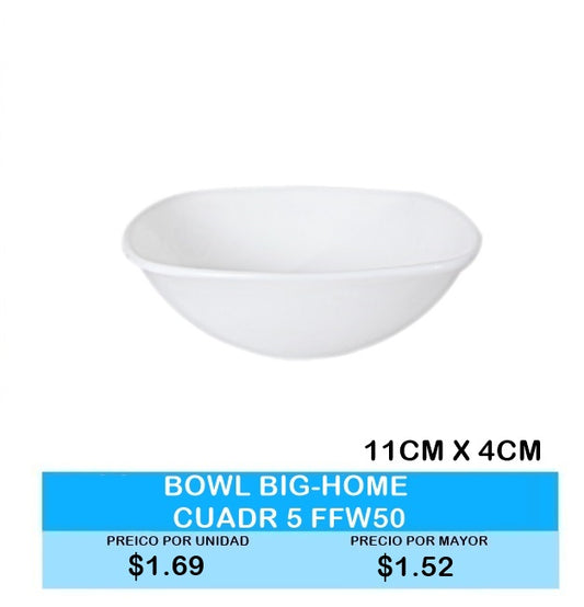 BOWL BIG-HOME CUADRADO 5 FFW5O
