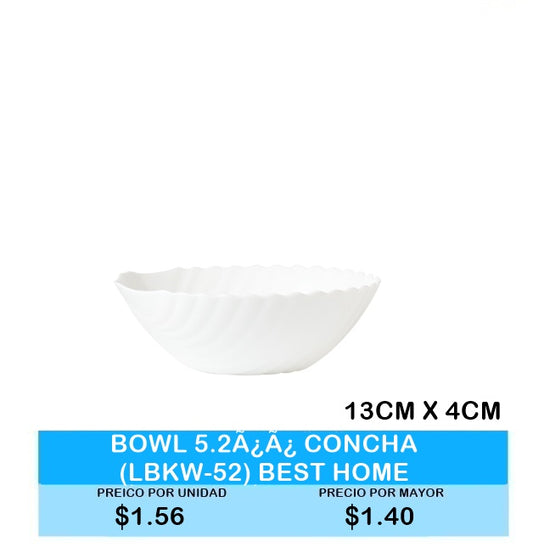 BOWL CONCHA LBKW 52 BEST HOME 13 CM