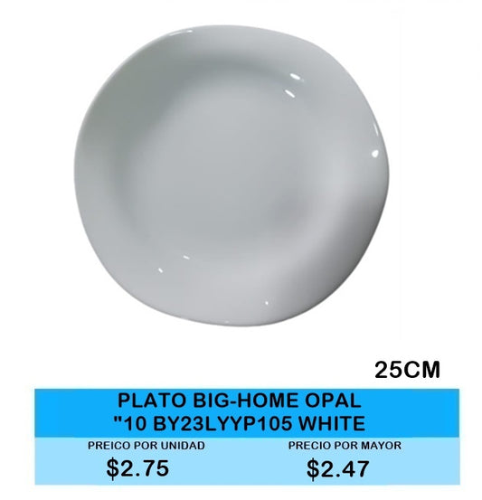 PLATO BIG-HOME OPAL 10 BY23LYYP105 WHITE