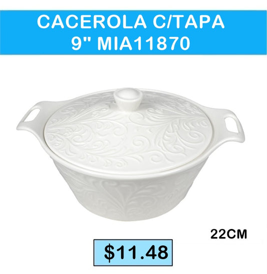 CACEROLA CON TAPA 22 CM MIA11870