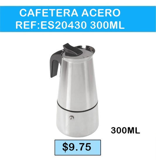CAFETERA ACERO ES20430 300 ML