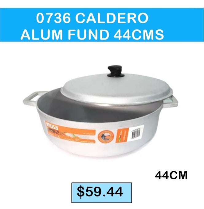 CALDERO ALUMINIO FUNDIDO 44 CM