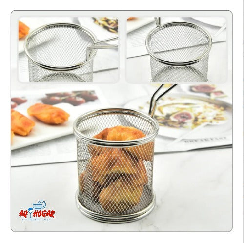CANASTA PARA FREIR METALICA  2523 GH1030 10 CM