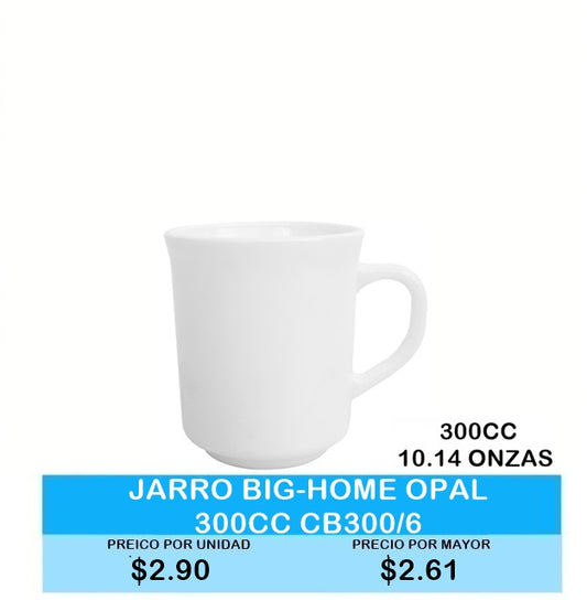 Jarro Big-Home Opal 300CC