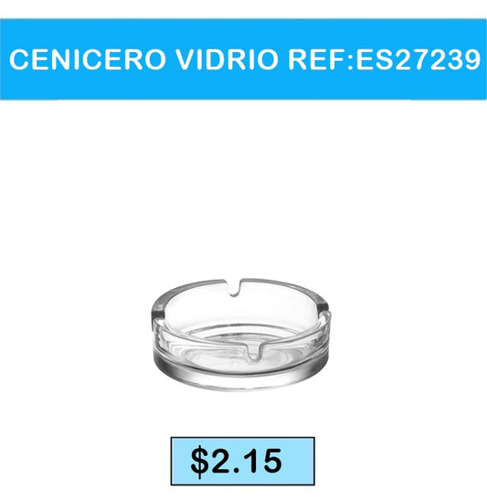 CENICERO VIDRIO REF ES27239