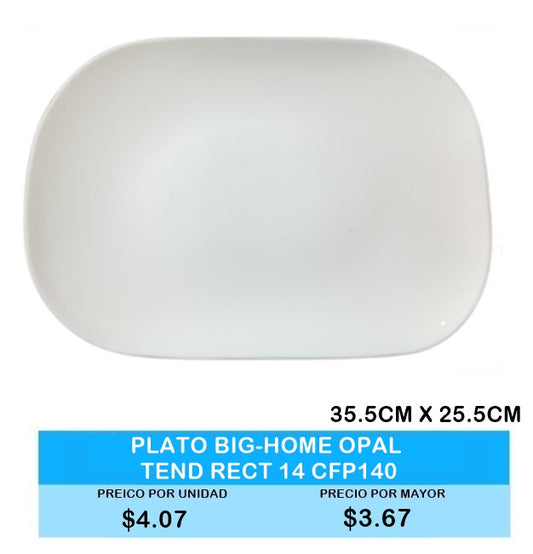 Plato Big-Home  Opal Tend Rect 14  CFP140