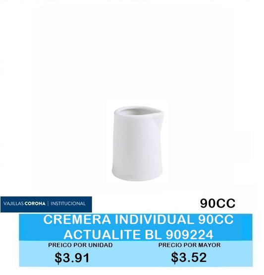 CREMERA INDIVIDUAL 90 CCACTUALITE BL 909224