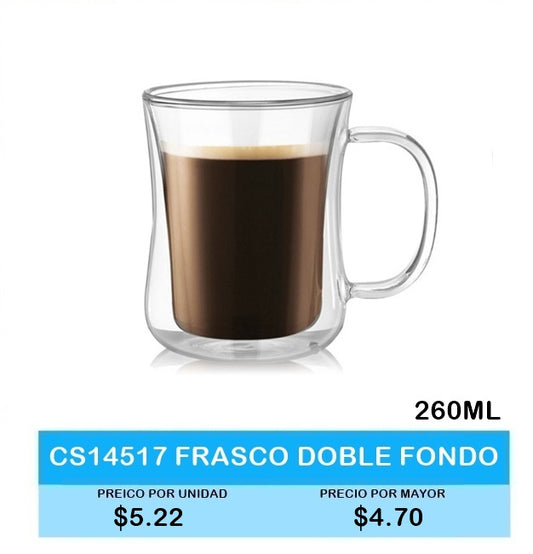 TAZA DOBLE FONDO 260ML