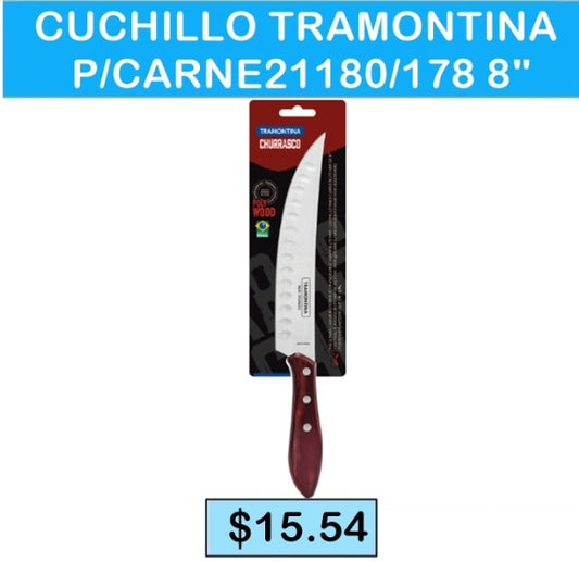 CUCHIILO 8" TRAMONTINA PARA CARNE 21180 178