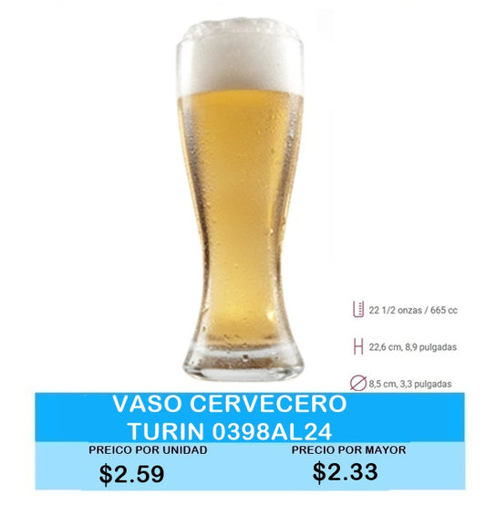 Vaso cervecero turin