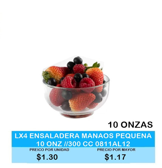 ENSALADERA MANAOS PEQUEÑA 11 ONZAS CC 0811AL32