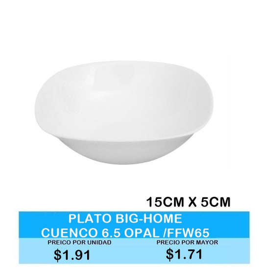 Plato BigHome Cuenco 6.5 OPAL